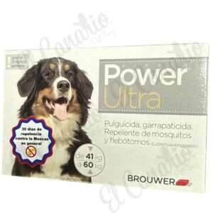 Pipeta Power Ultra Brouwer para Perros Extra Grandes de 41 a 60 kg