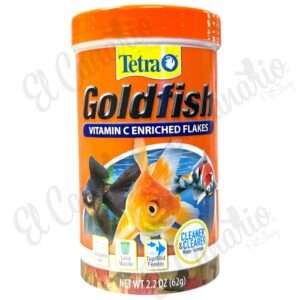 Tetra Goldfish Flakes 62g – Alimento premium en escamas para peces dorado