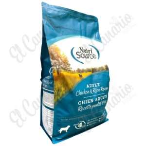 Concentrado NutriSource Perro Adulto Pollo y Arroz 4 lb